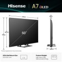Smart TV Hisense 50A7Q 4K Ultra HD 50" LED HDR D-LED