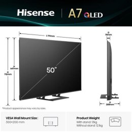 Smart TV Hisense 50A7Q 4K Ultra HD 50
