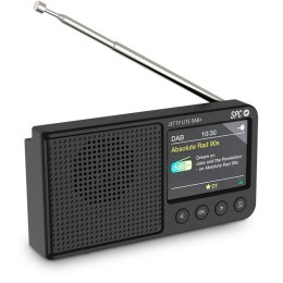 Radio Tranzystorowe SPC JETTY LITE DAB+ 4591N Czarny Retro