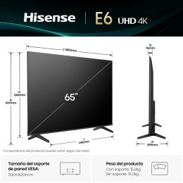 Smart TV Hisense 65E63QT 4K Ultra HD 65