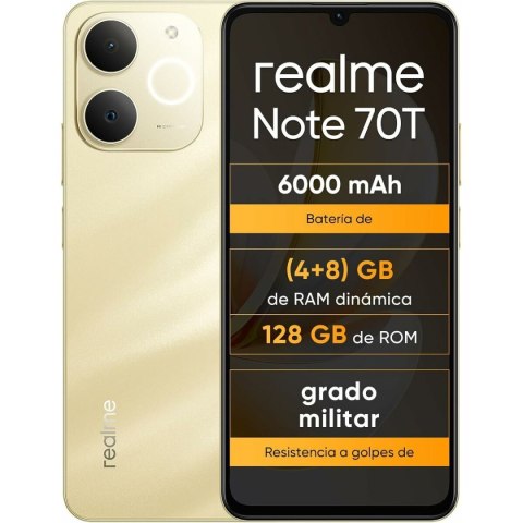 Smartfony Realme NOTE 70T 4 GB RAM 128 GB 6,74" Unisoc Złoty
