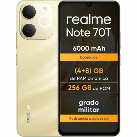 Smartfony Realme NOTE 70T 4 GB RAM 256 GB 6,74" Unisoc Złoty