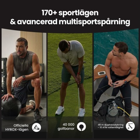 Smartwatch Amazfit Balance 2 Czarny Szary 1,5"