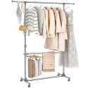 Wieszak na Ubrania na Kółkach - LLR401