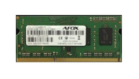 AFOX SO-DIMM DDR4 16G 2666MHZ Rank1 AFSD416FS1P