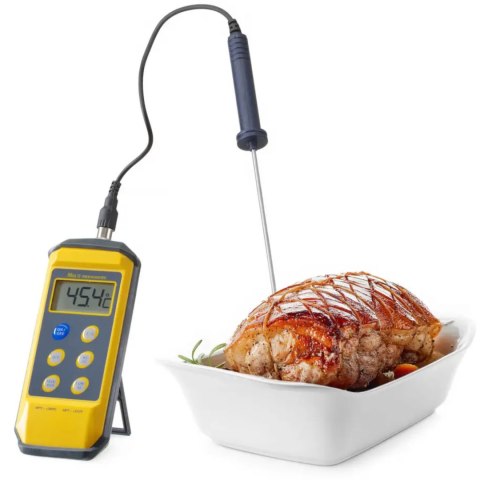 Termometr gastronomiczny cyfrowy HACCP z sondą na przewodzie - Hendi 271407
