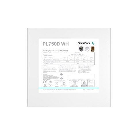 Zasilacz Deepcool PL750D WH 750W Bronze white