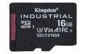 KINGSTON microSDHC 16GB Industrial C10 A1 pSLC Card