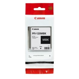 Oryginalny Wkład Atramentowy Canon PFI-120MBK Czarny matowy