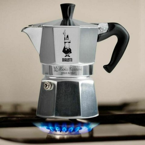 Włoska Kafeterka Bialetti 0001163 Srebrzysty Aluminium 6 Kubki
