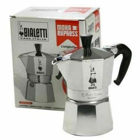 Włoska Kafeterka Bialetti 0001166/MR Srebrzysty Aluminium 12 Šálky