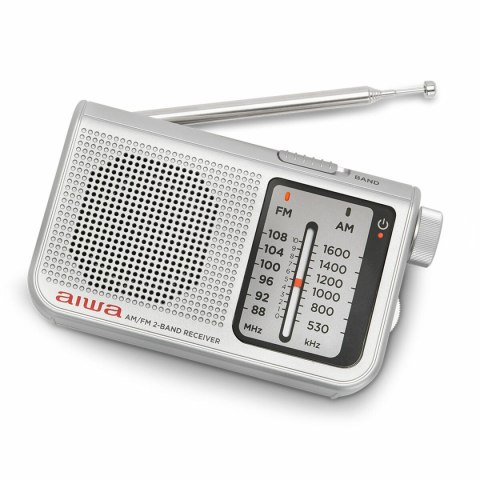 Radio Tranzystorowe Aiwa RS55SL Biały Srebrzysty