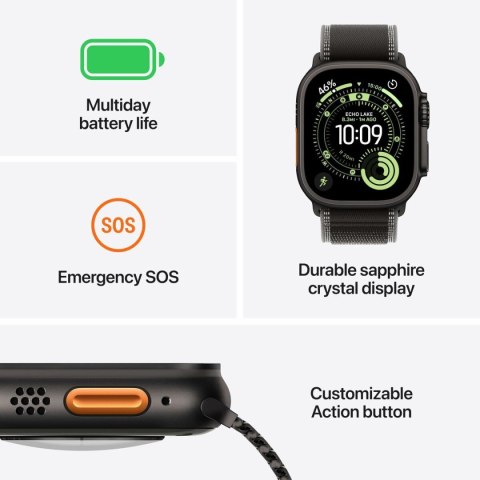 Smartwatch Apple Czarny 49 mm