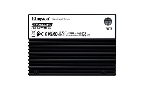 Dysk SSD Kingston DC3000ME 7.68TB U.2 (15mm) NVMe PCIe 5.0 SEDC3000ME/7T6 (DWPD 1) TCG