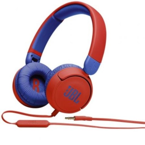 Słuchawki nauszne JBL JR310 Czerwony