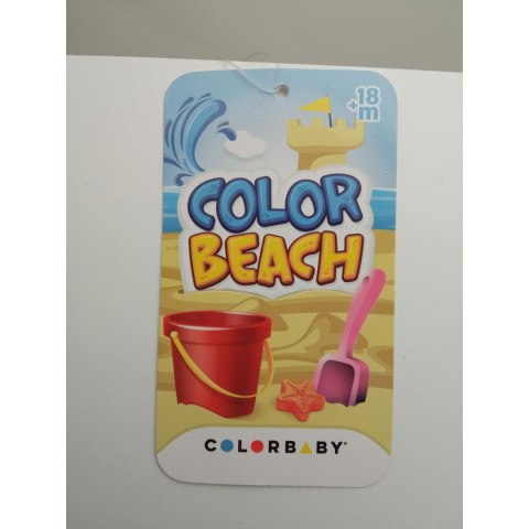 Zestaw zabawek plażowych Colorbaby polipropylen (18 Sztuk)
