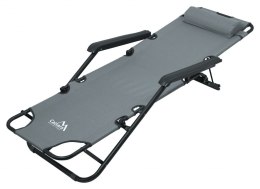 CATTARA Leżak COMFORT szary, 155 x 61 cm