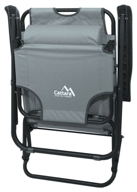 CATTARA Leżak COMFORT szary, 155 x 61 cm