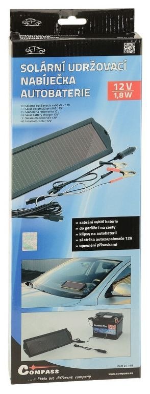 Ładowarka słoneczna, konserwacja, 12 V.