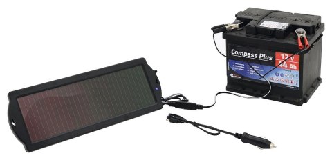 Ładowarka słoneczna, konserwacja, 12 V.