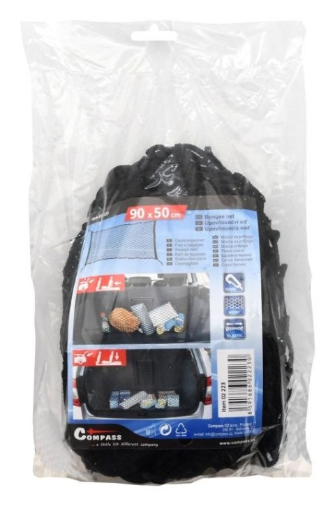 COMPASS Elastyczna siatka mocująca 90 x 50 cm