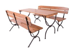 Drewniany zestaw ogrodowy BRAVO - 180CM