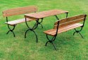 Drewniany zestaw ogrodowy BRAVO - 180CM