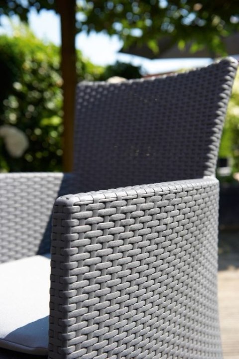 Krzesło polirattanowe MONTANA grafit