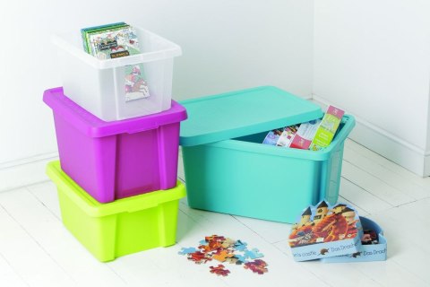 Pojemnik z pokrywą 16L - zielony CURVER