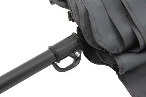 Składany parasol 180 cm - szary