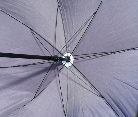 Składany parasol 180 cm - szary