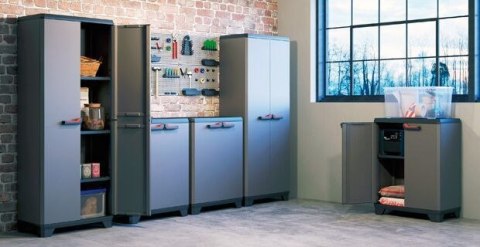 Szafka z tworzywa sztucznego STILO LOW - 90 x 68 x 39 cm