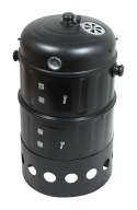 Grill węglowy / wędzarnia PISA - 3w1, 40 cm
