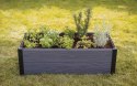 Grządka podwyższona MAPLE TROUGH - szara