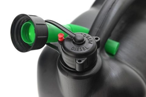 Kanister plastikowy czarny - 10 l