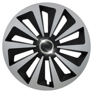 Kołpak Fox Ring 13" jednoczęściowy - czarny / srebrny