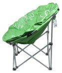 Krzesło Campingowe Flowers - zielony