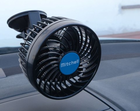 MITCHELL Wentylator z przyssawką - 12V