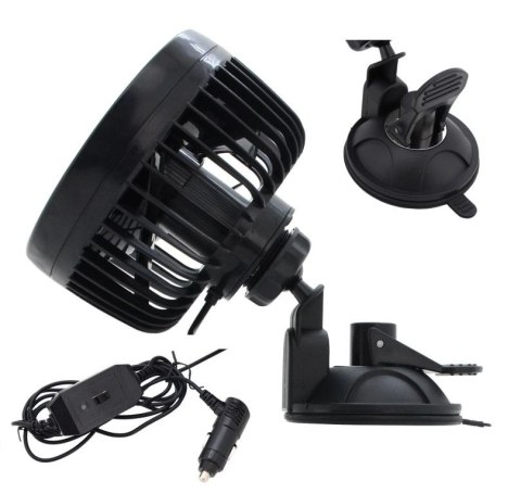 MITCHELL Wentylator z przyssawką - 12V