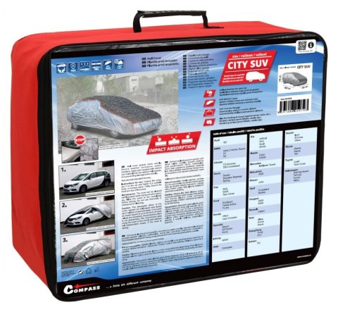 Ochrona plandeka przeciwgradowa CITY SUV 460 x 185 x 145 cm