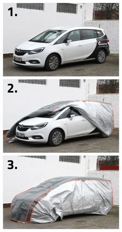 Ochrona plandeka przeciwgradowa CITY SUV 460 x 185 x 145 cm