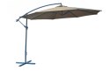 Parasol metal ø 350 cm - brązowy