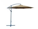 Parasol metal ø 350 cm - brązowy