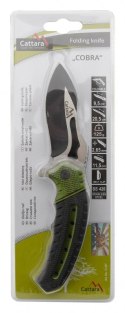 Scyzoryk z zabezpieczeniem Cobra, ostrze 420SS