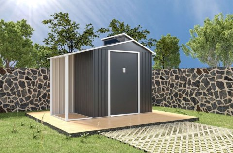 Dom ogrodowy OSCAR E-A - 229 x 292 x 129 cm