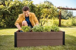 Doniczka Maple Through brązowa