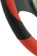 Pokrowiec na kierownicę COLOUR LINE - czerwony / czarny