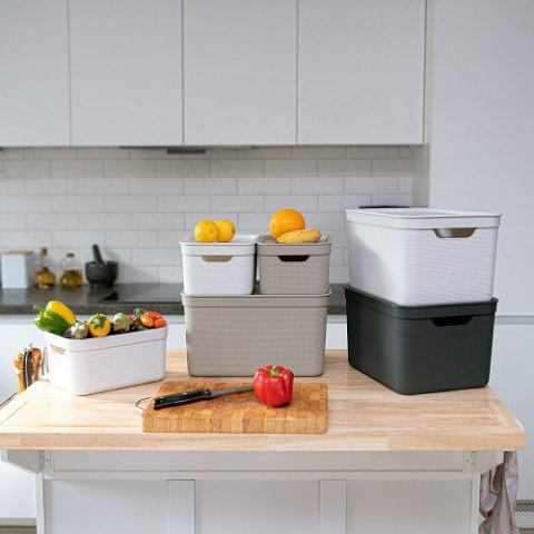 ROTHO Pudełko do przechowywania JIVE DECO 5 l, białe