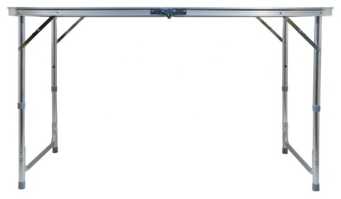 Zestaw kempingowy DOUBLE szary, 4 krzesła