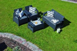 Zestaw mebli ogrodowych CORFU antracyt